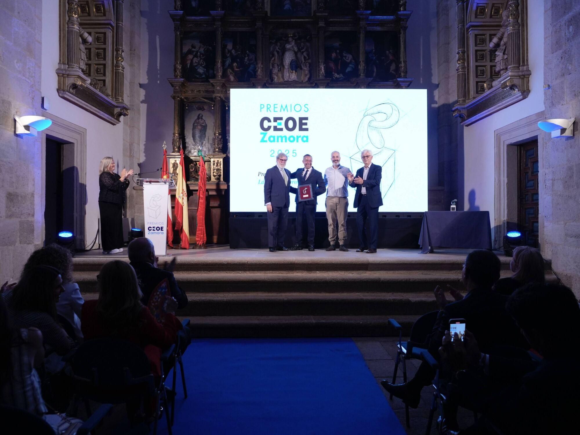 La gala "Empresario del Año" de CEOE Zamora, en imágenes