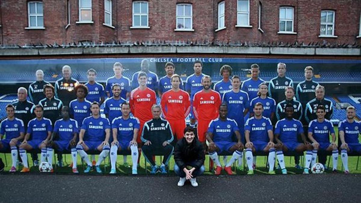 Hasta hace poco los aficionados del Chelsea podían fotografiarse al lado de Mourinho