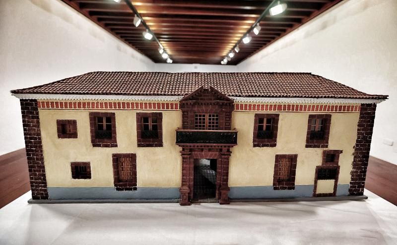 Maquetas de edificios históricos de La Laguna