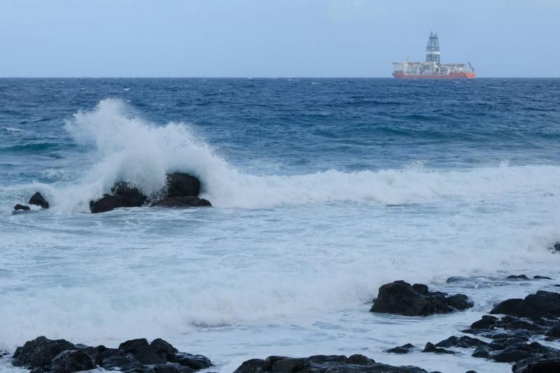 Temporal de olas desde San Cristóbal