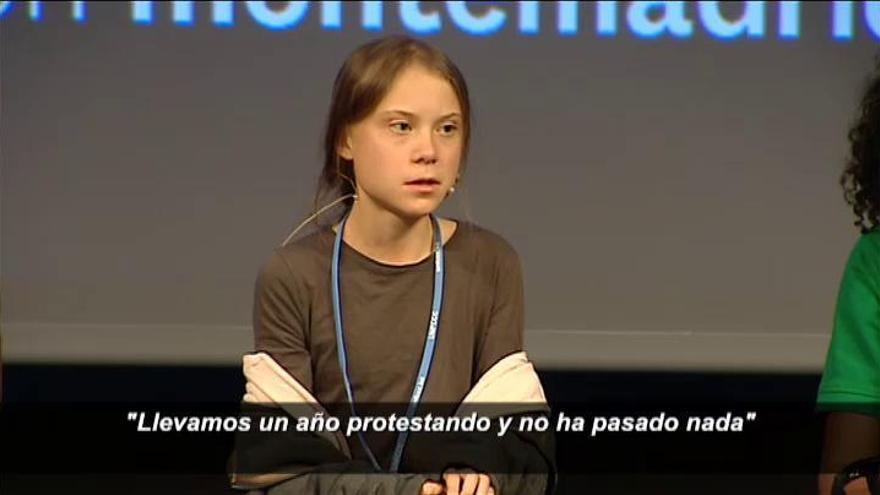 Greta Thunberg: "Las emisiones han crecido. No hemos cambiado nada"