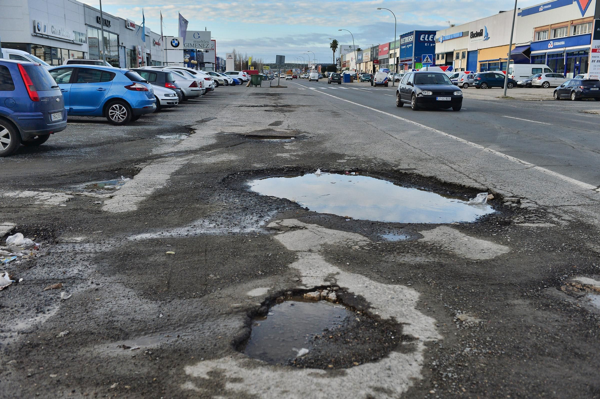 GALERÍA | Martín Palomino de Plasencia, 30 años para renovar 1,9 kilómetros de avenidas