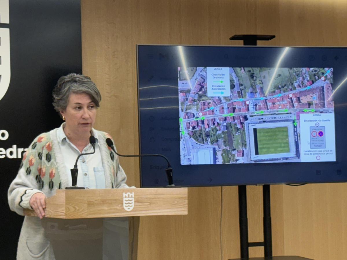 Vilaverde comenta las nuevas limitaciones de la calle.