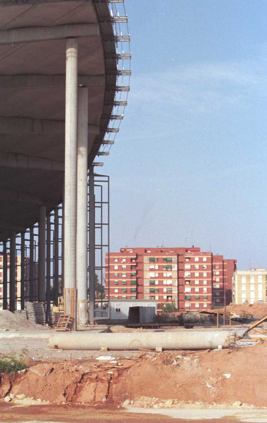 Historia gráfica de València: la construcción del Palacio de Congresos