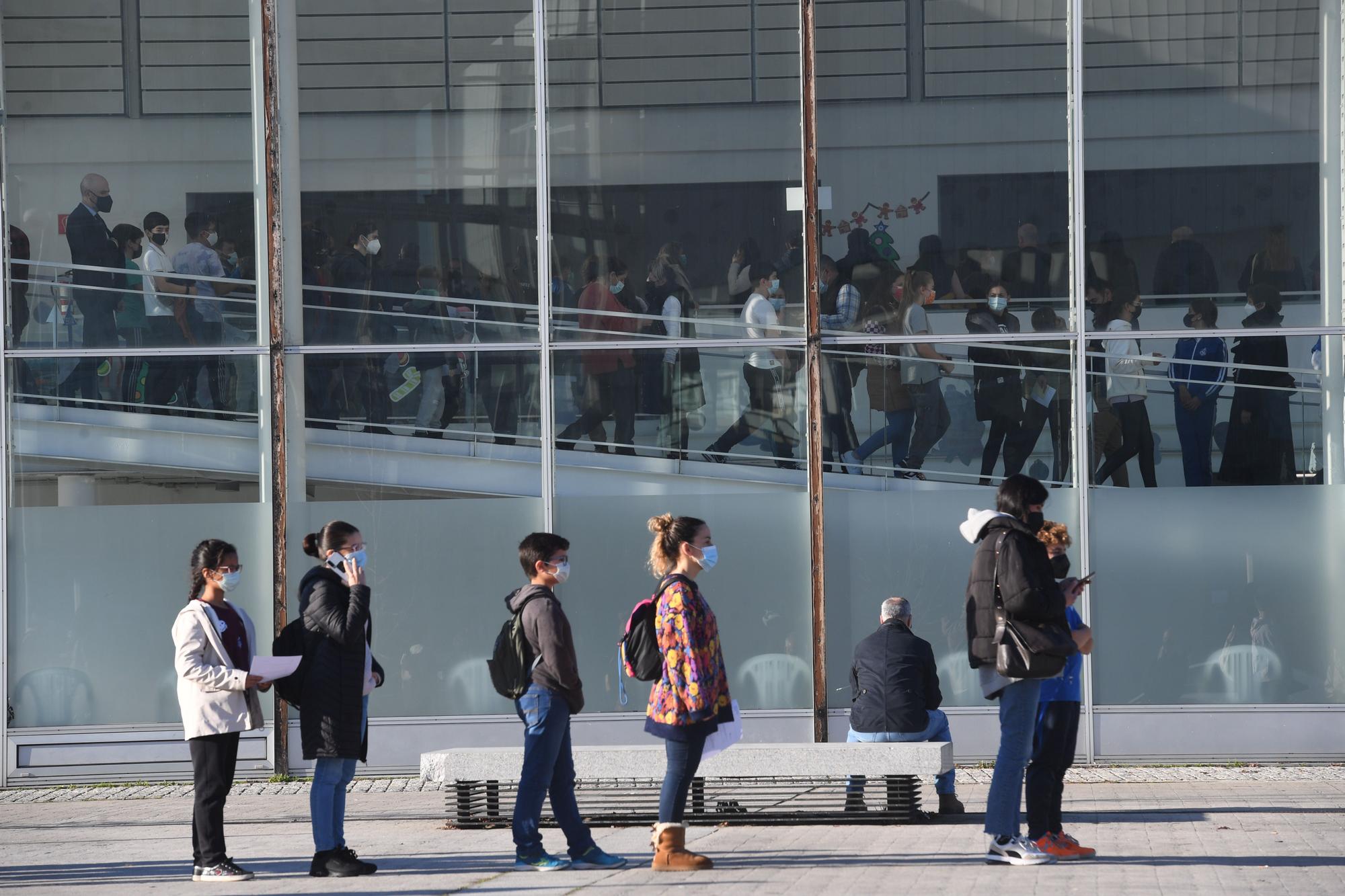 Arranca la vacunación infantil en Expocoruña