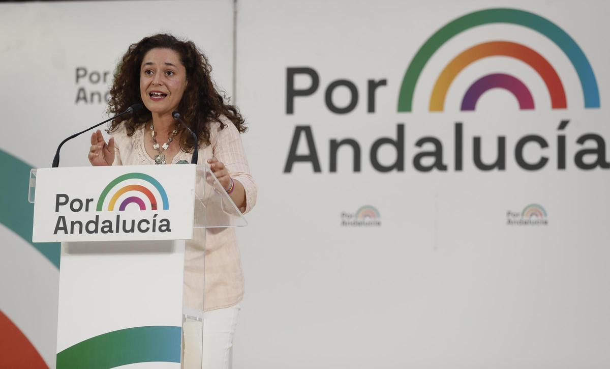 Inmaculada Nieto, líder de Por Andalucía.
