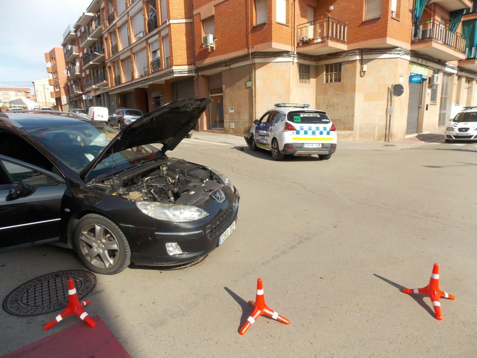 Un policia de Sant Fruitós resulta ferit en un accident amb el cotxe patrulla