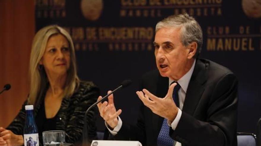 El exministro Jáuregui habla de Europa en el club de encuentro Broseta