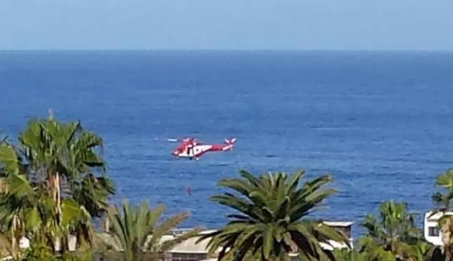Rescatado del mar un pescador de 93 años en Tenerife