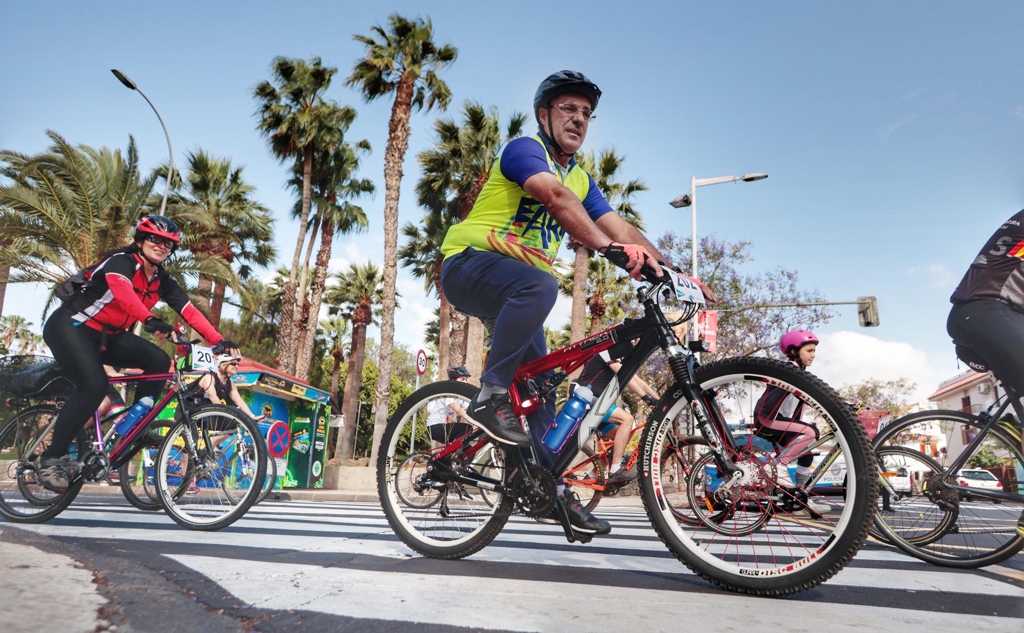 Fiesta de la bicicleta en Santa Cruz de Tenerife