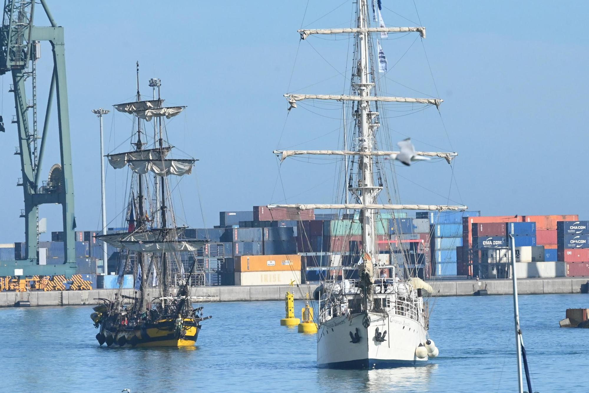 Los barcos de Escala a Castelló llegan al Grau