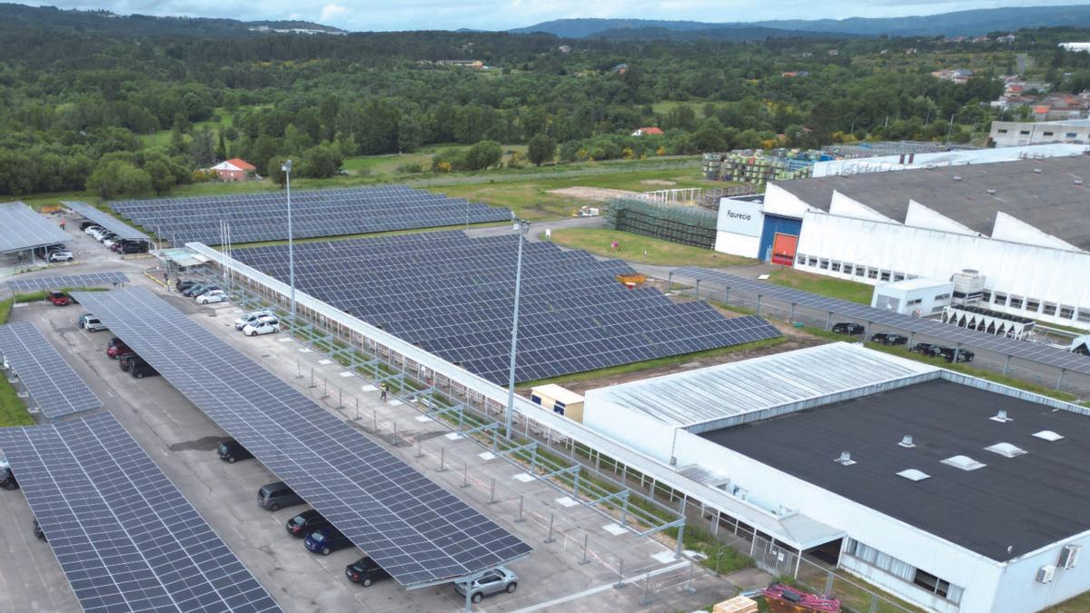 Planta de Forvia en Ourense.