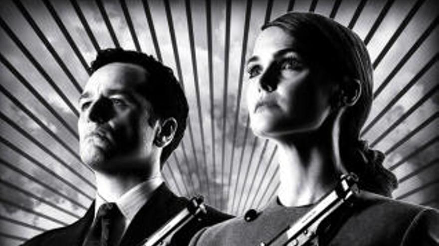 El cartele promocional de &#039;The Americans&#039;.