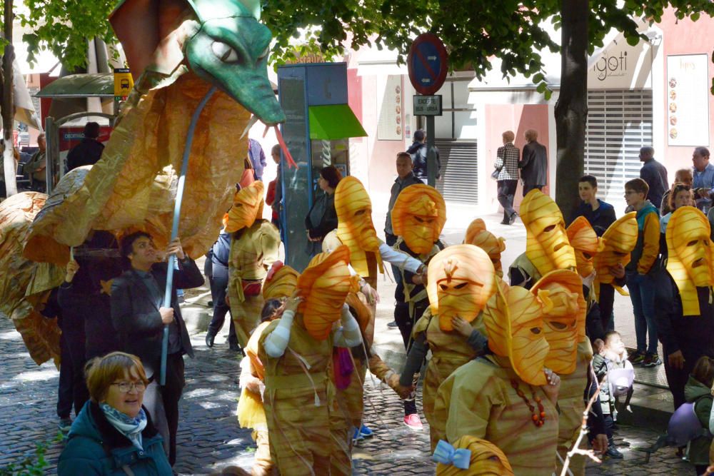 Rua infantil de carnaval a Figueres