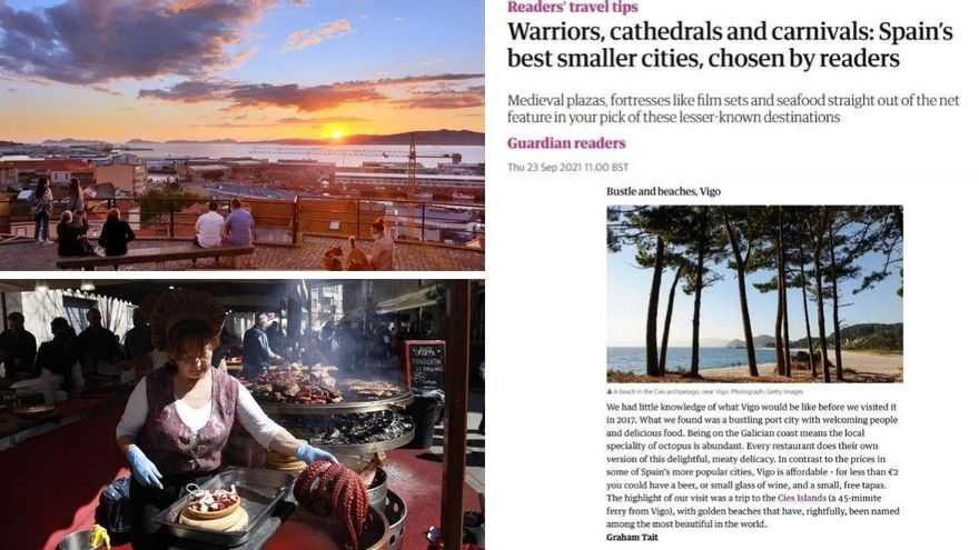 Vigo, entre las mejores ciudades españolas para visitar según The Guardian