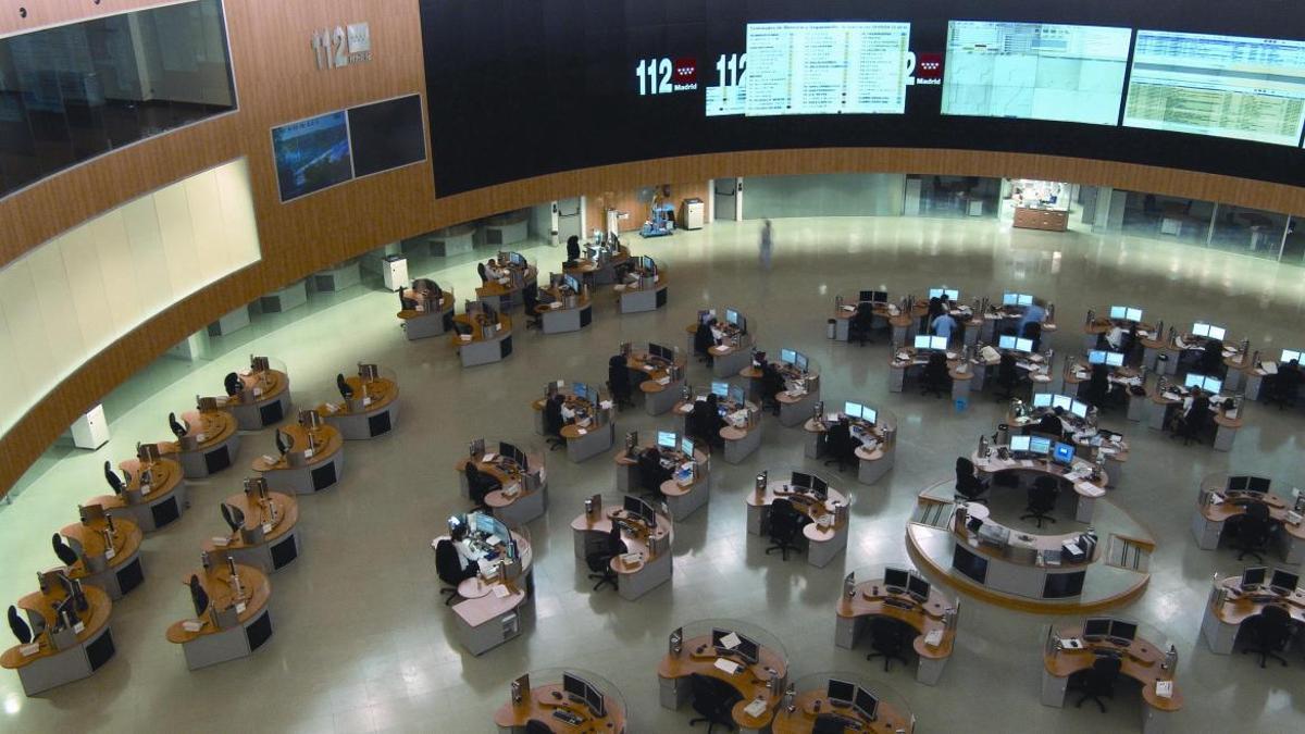 El Centro de Emergencias 112 de la Comunidad.