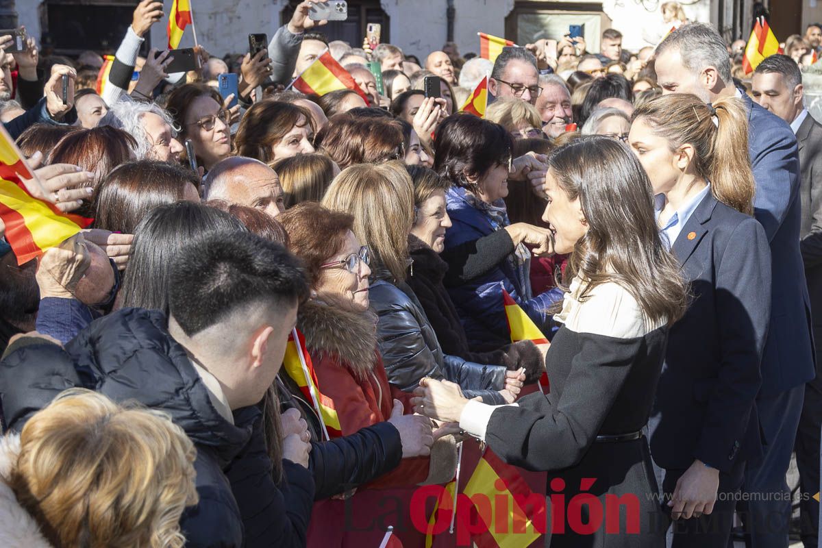 Visita de los reyes de España a Caravaca (Ayuntamiento)