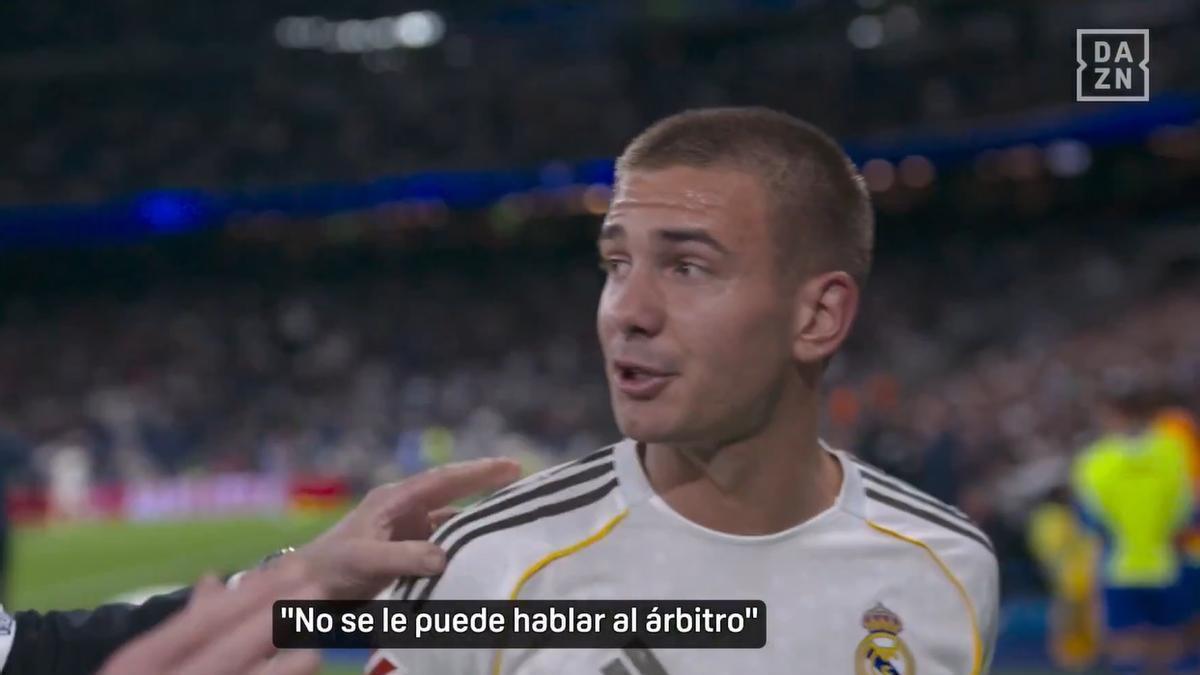 ¡Así insultó Franco Mastantuono al árbitro!