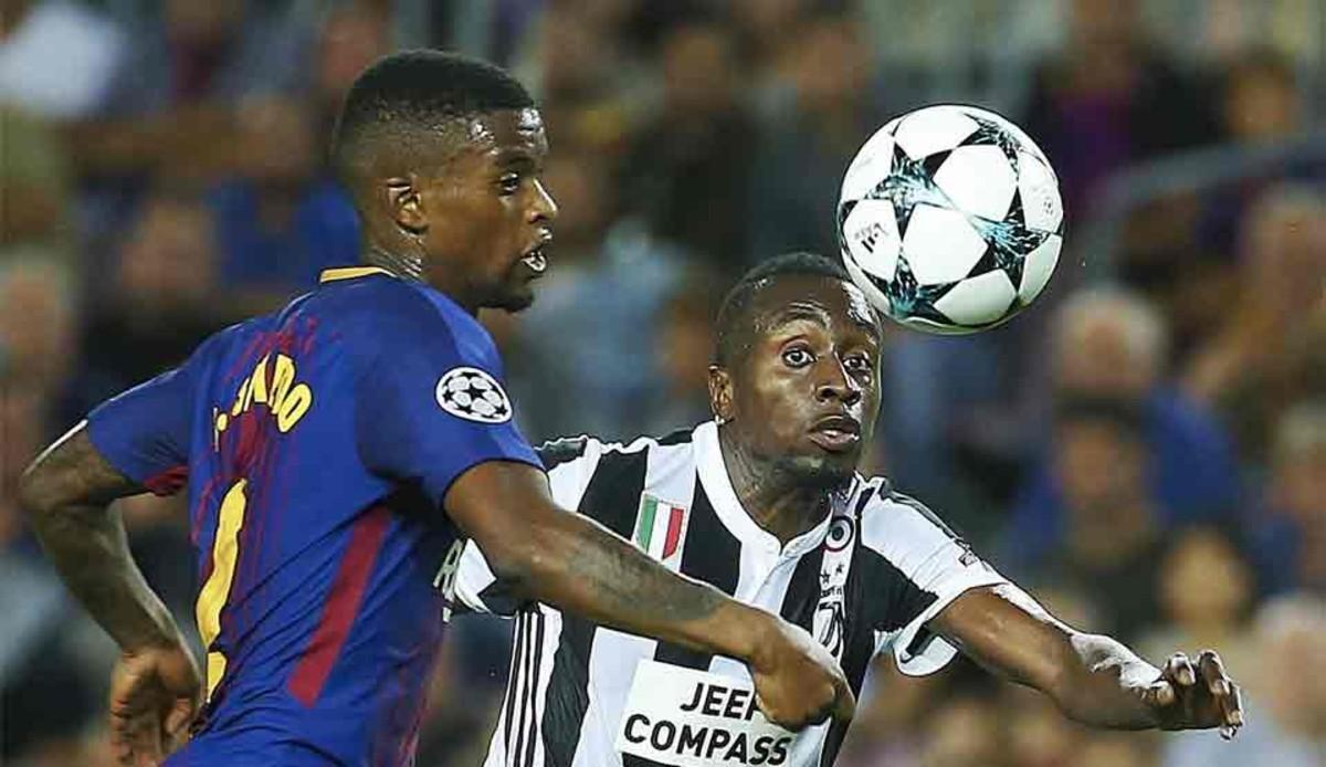 Semedo fue titular ante la Juventus