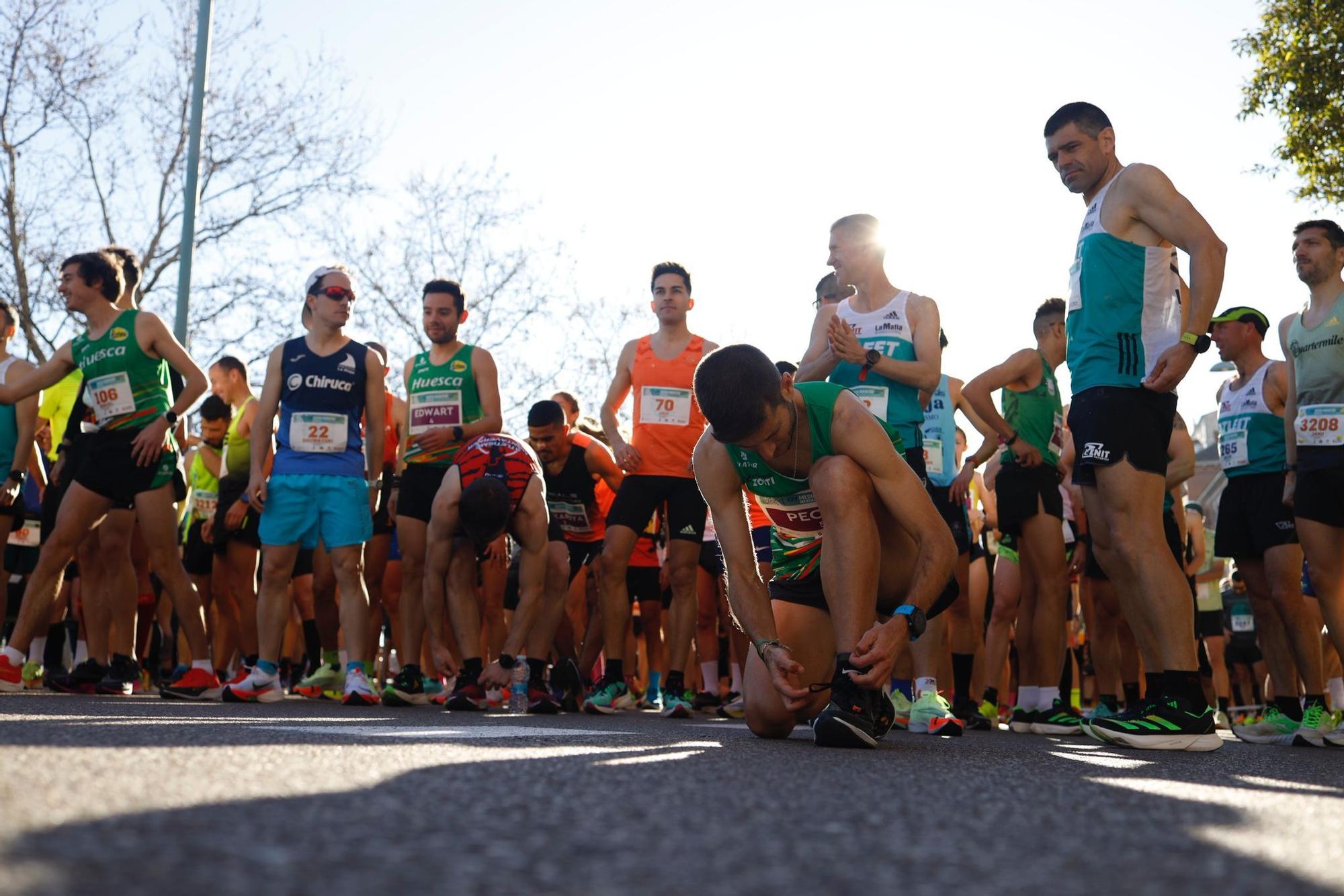 La Media Maratón de Zaragoza luce en las calles sus 25 años