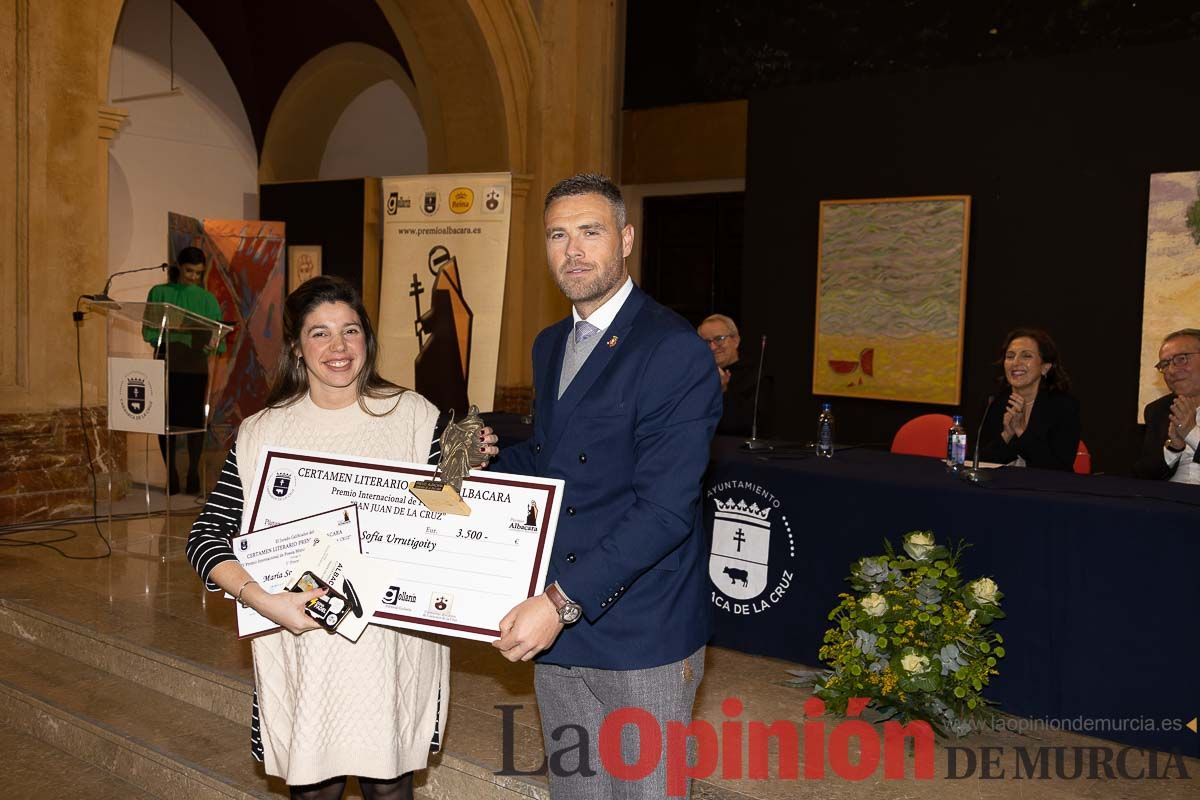 Entrega de premios Albacara en Caravaca