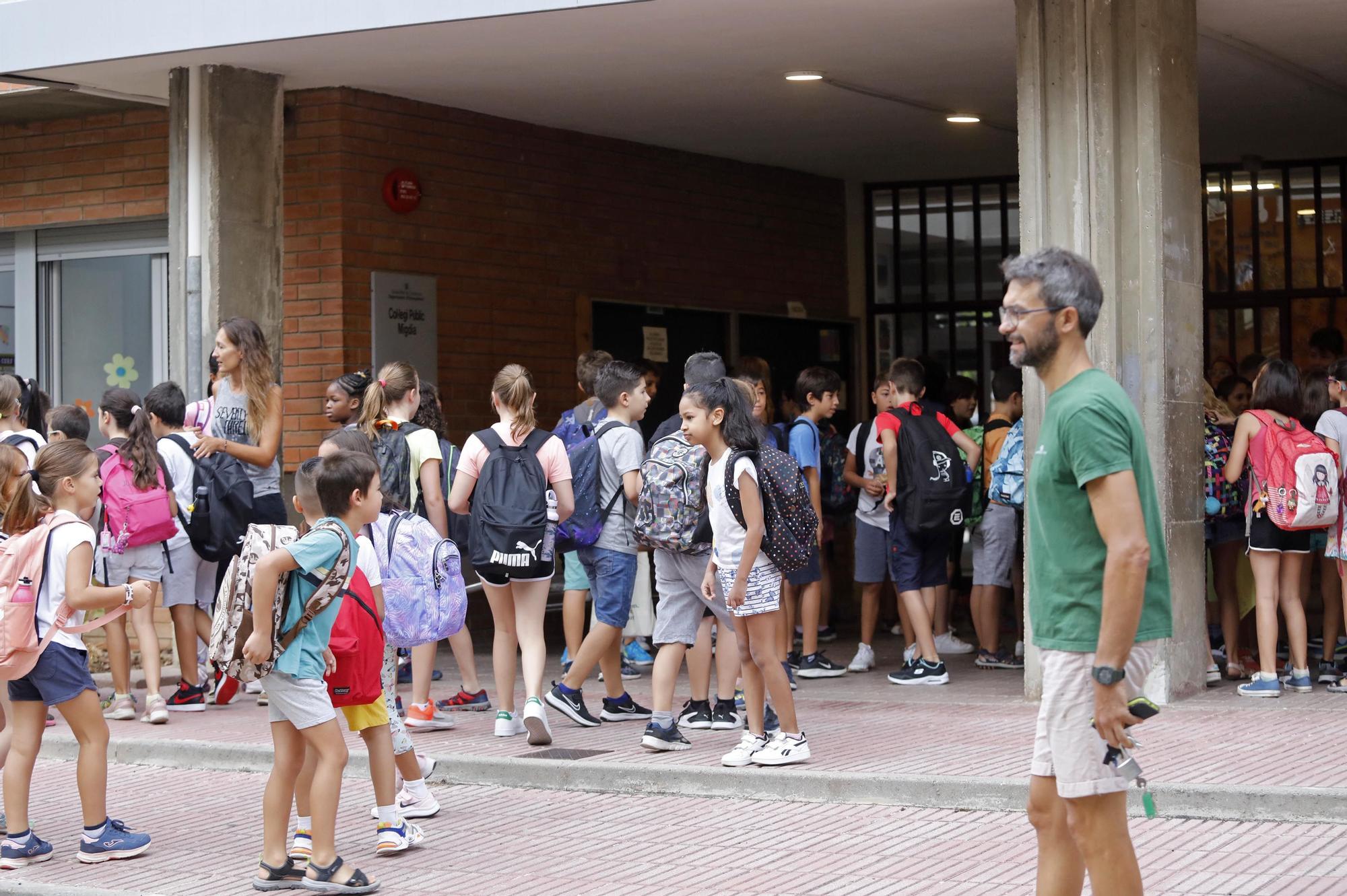 Inici del curs escolar a Girona