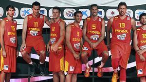 Presentació de la selecció espanyola de bàsquet que disputarà l’Europeu d’Eslovènia.