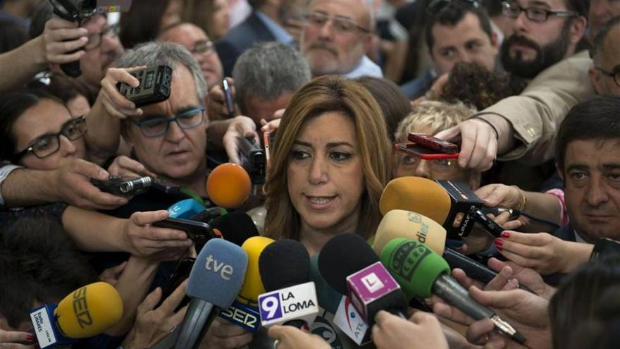 Díaz acusa al &quot;bloque del no&quot; de paralizar Andalucía