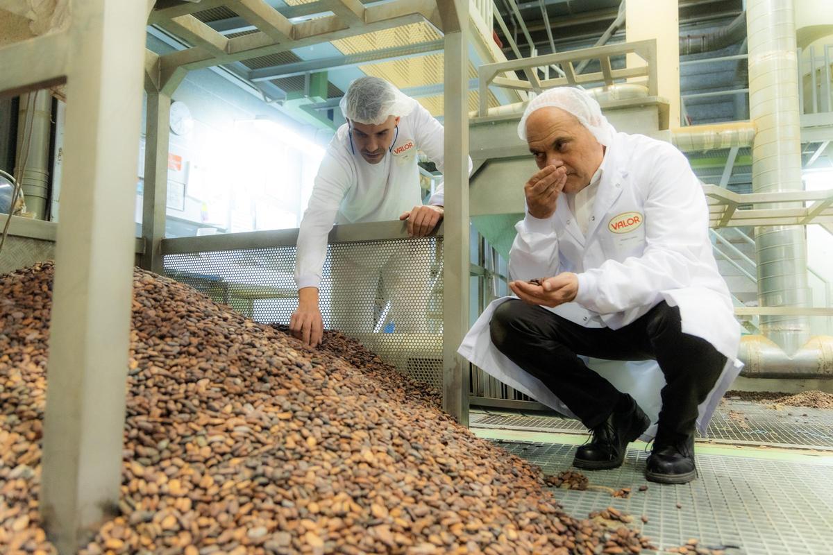 Pedro López, en las instalaciones de Valor, en una imagen de archivo.
