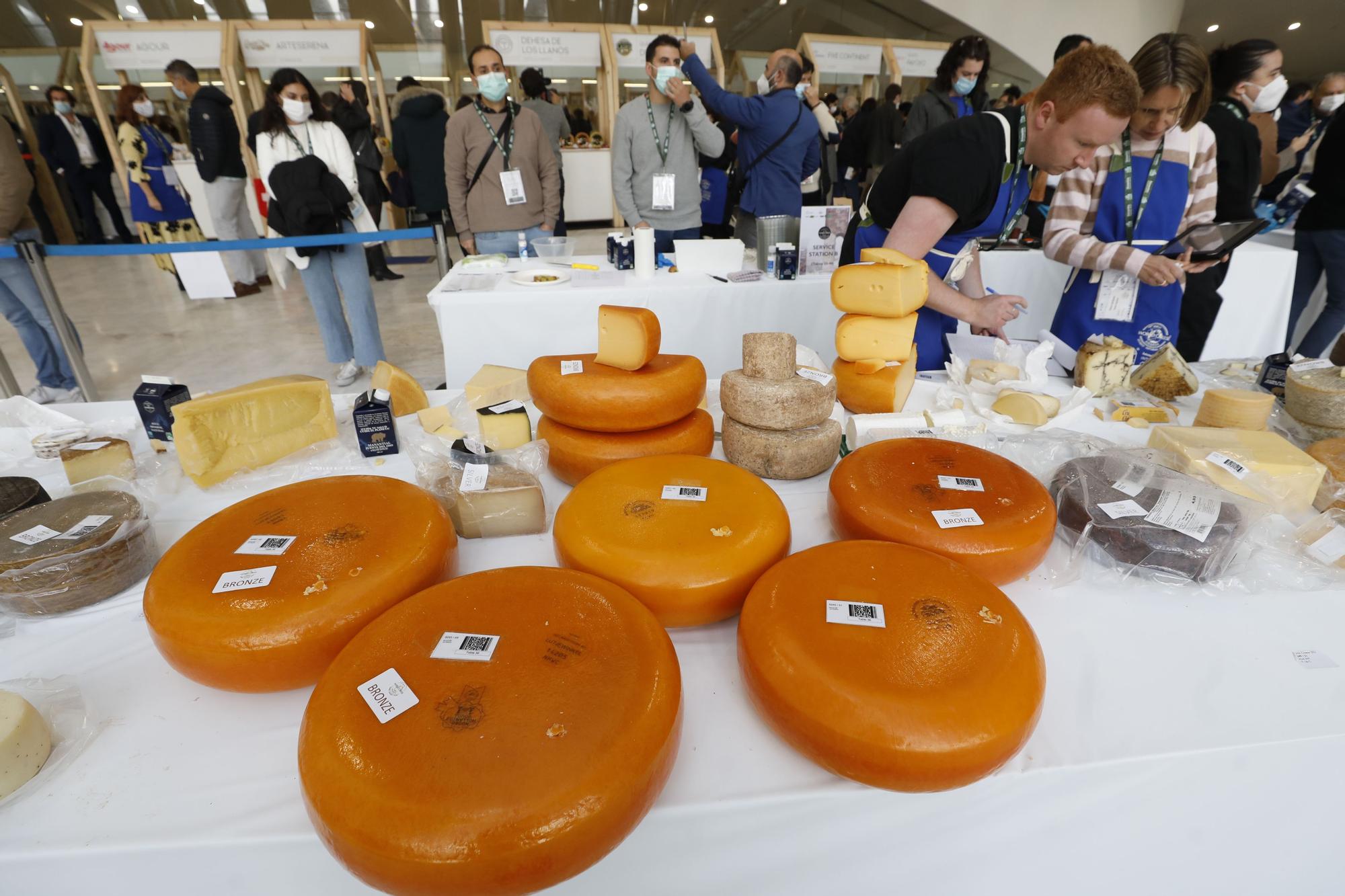 World Cheese Festival: las imágenes de los mejores quesos del mundo