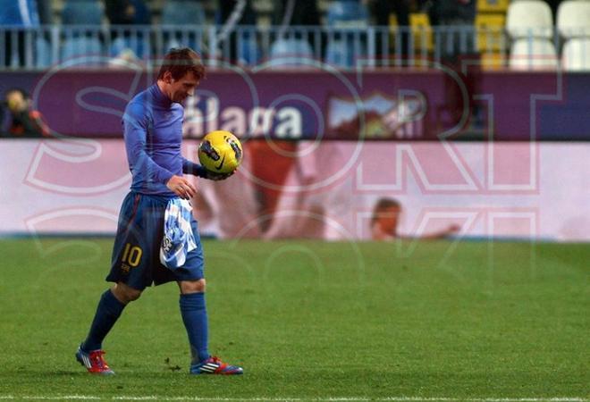 Málaga CF, 1 - FC Barcelona, 4