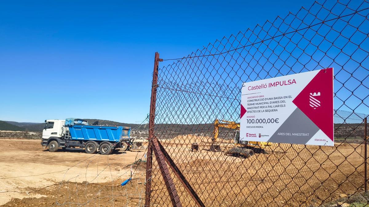 Las obras están financiadas por la Diputación de Castellón.