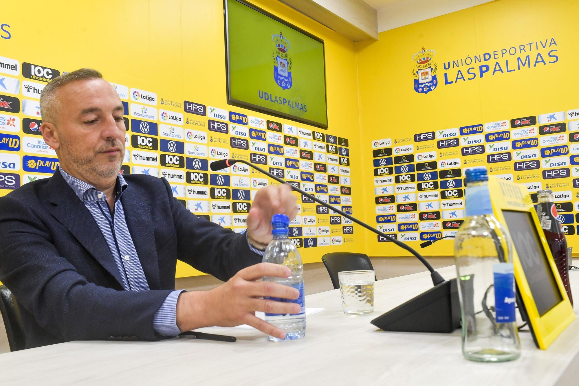 Rueda de prensa de Miguel Ángel Ramírez sobre la UD Las Palmas de la 22/23