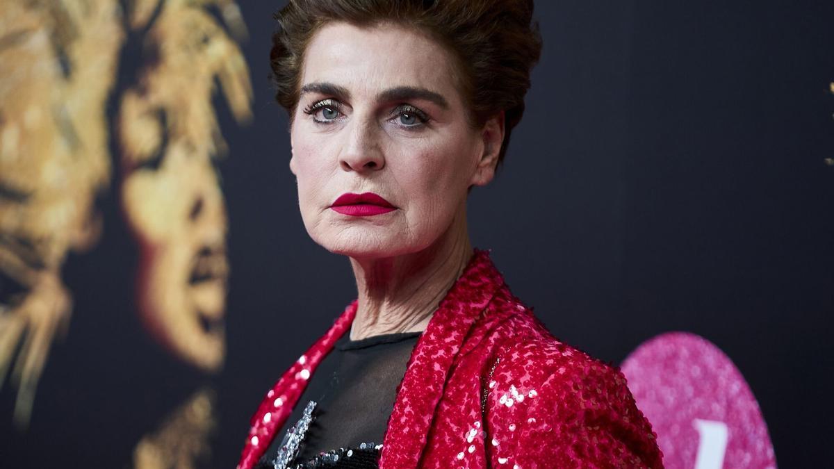 Antonia Dell’Atte, la modelo que llevaba 38 años denunciando malos tratos por parte de Alessandro Lecquio, quien ha sido despedido de Mediaset esta semana.