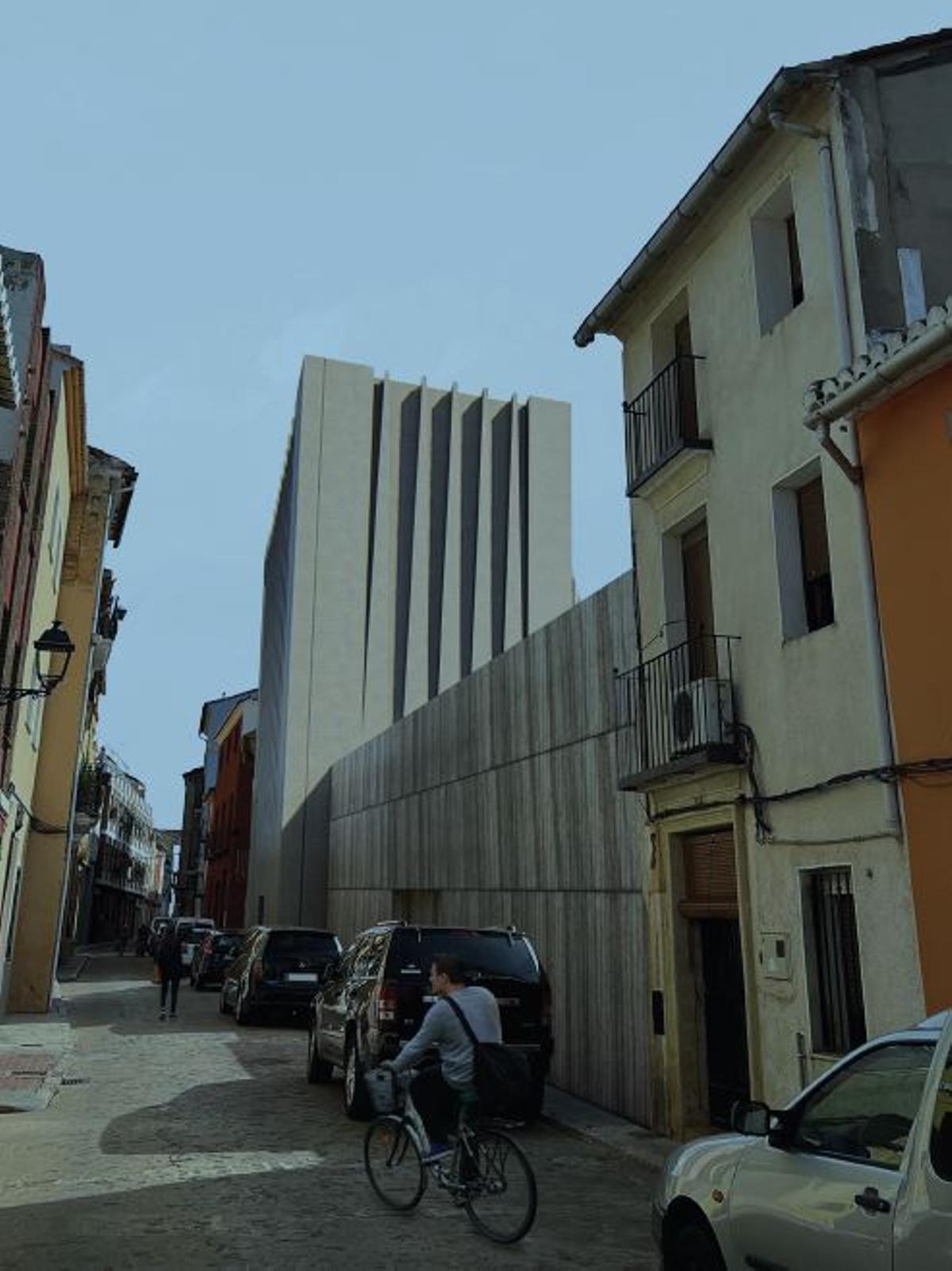 Así será el edificio que albergará el espacio museístico.