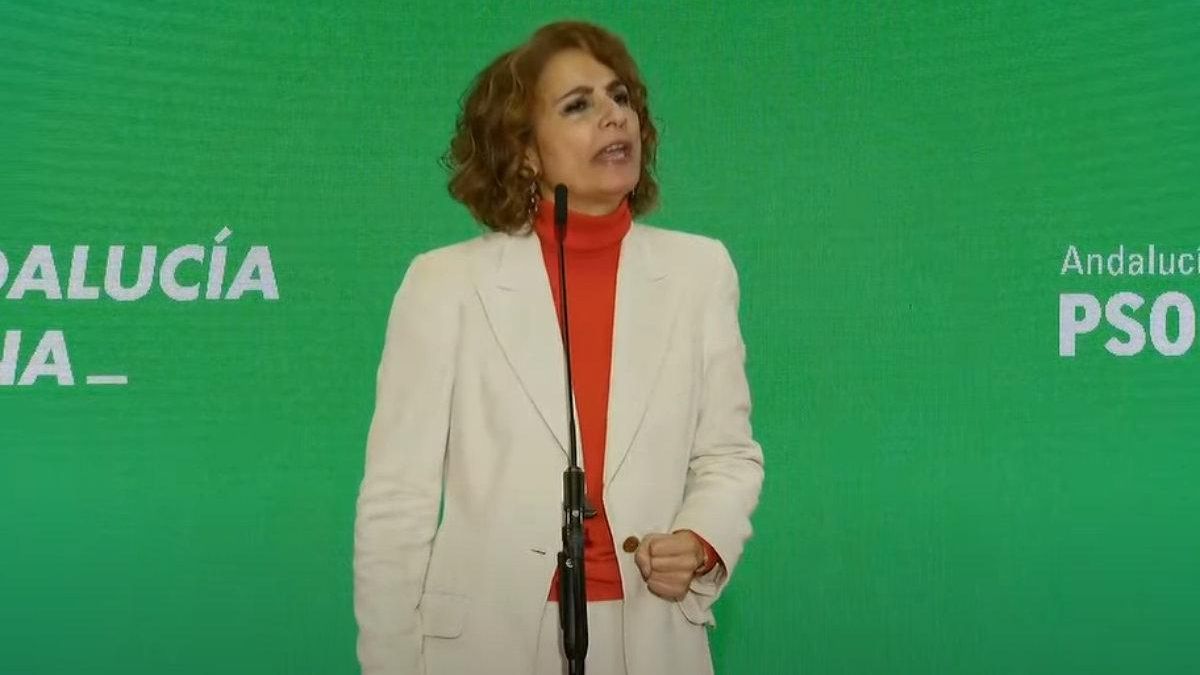 La vicepresidenta primera y ministra de Hacienda, María Jesús Montero.