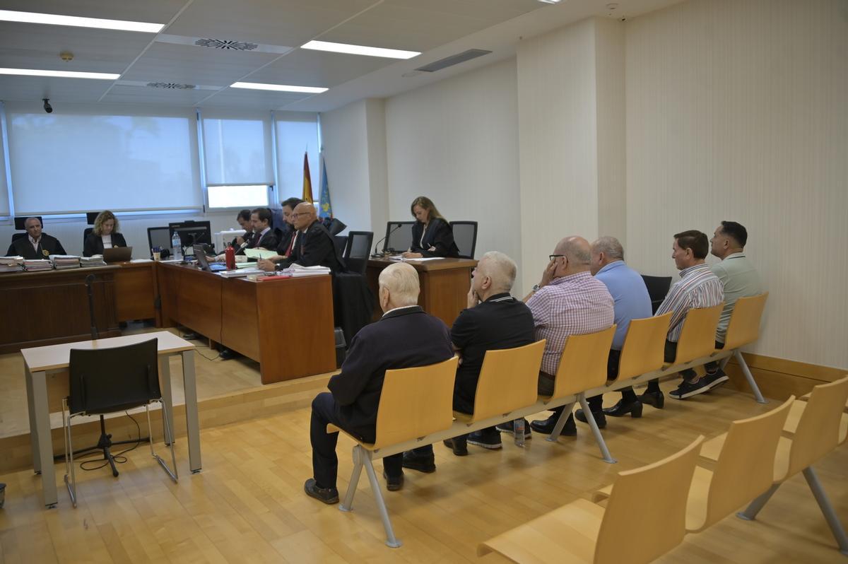 Un momento del juicio en la Audienca Provincial