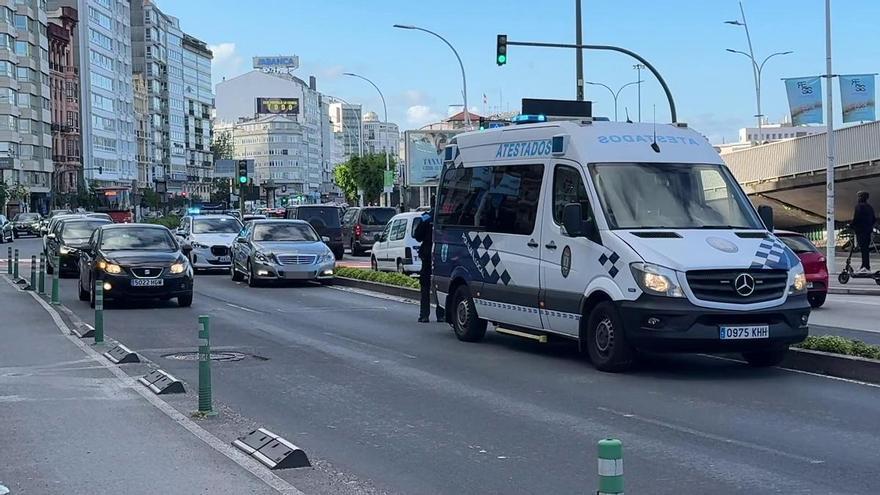 Atropello a una mujer en Linares Rivas