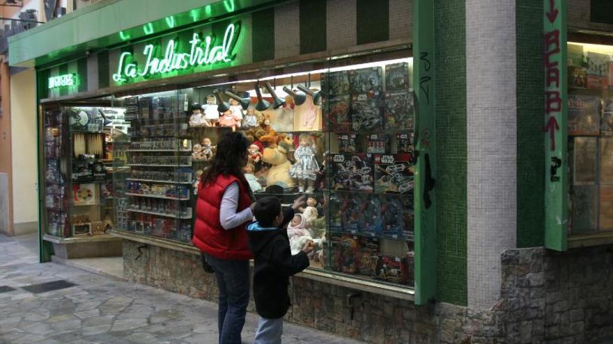 Darf nicht fehlen: Spielzeugladen &quot;La Industrial&quot; in Palma de Mallorca.