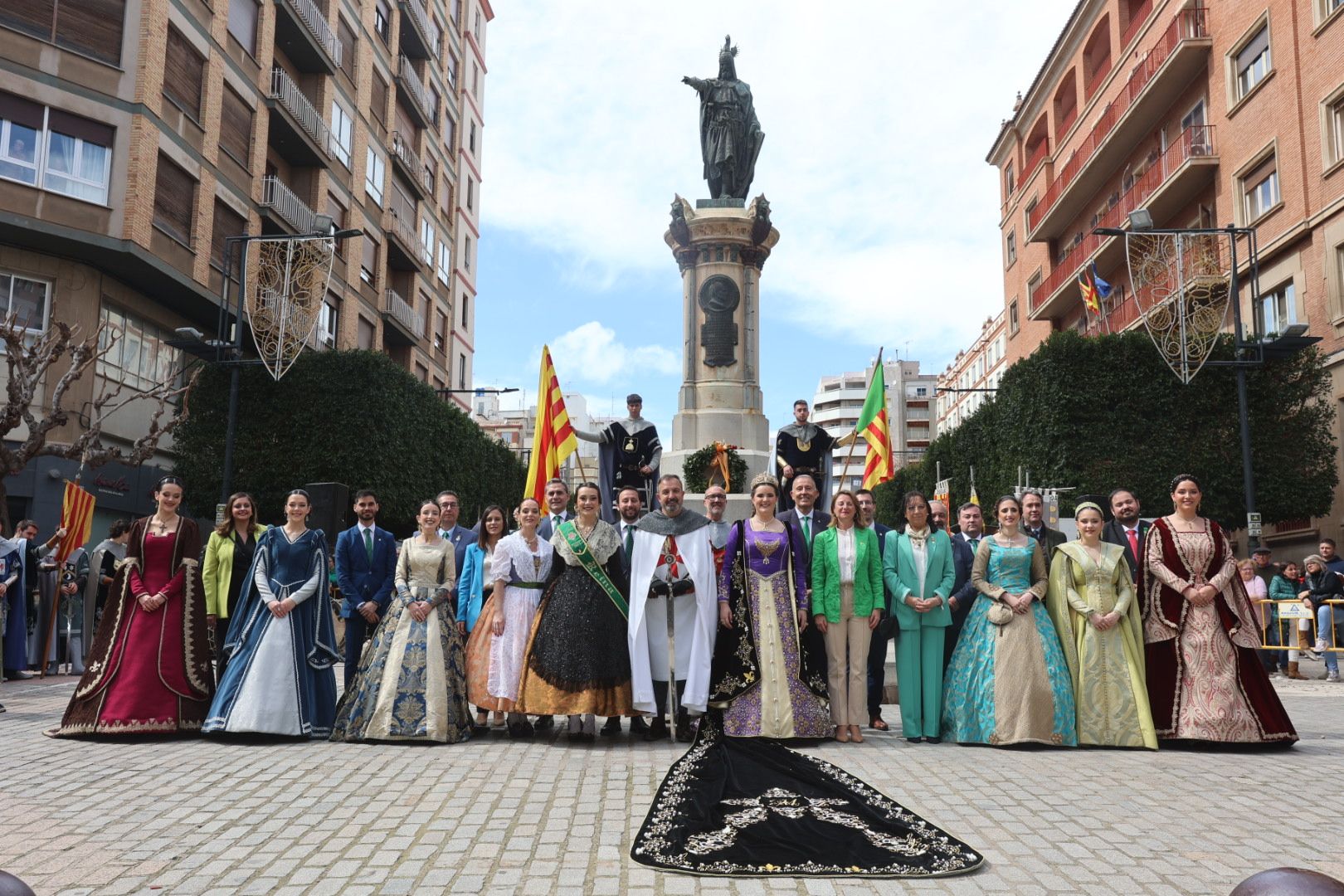 Galería de imágenes: Homenaje al Rei Jaume I en la Magdalena