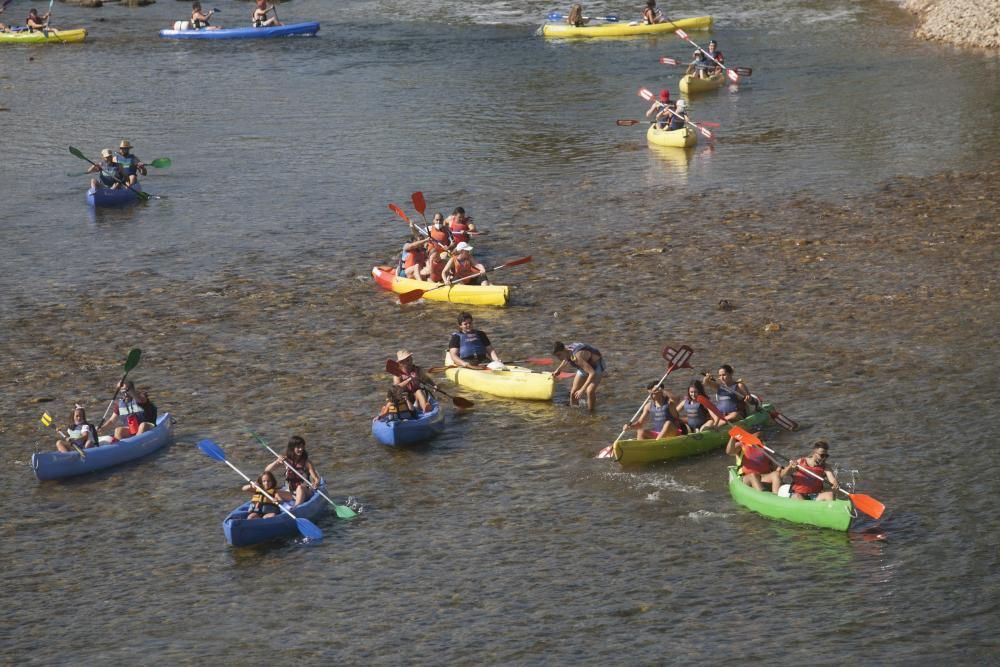 La fiesta del Sella, sin prueba pero con gran vida