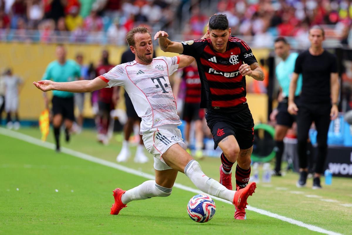 Harry Kane, durante un partido del Mundial de Clubes ante Flamengo