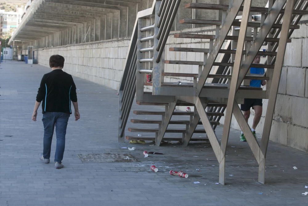 El puerto amanece sin rastro de suciedad tras el Spring Festival