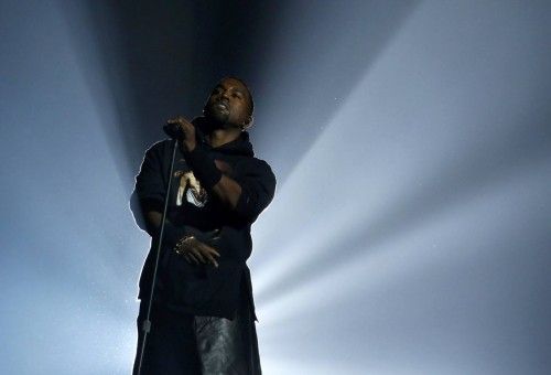 Kanye West performs during the "12-12-12" benefit concert for victims of Superstorm Sandy at Madison Square Garden in New York