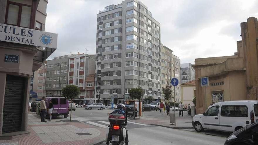 Bloques de viviendas en A Coruña.