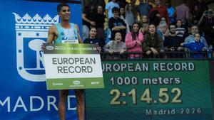 Espectacular récord europeo de 1.000 para Attaoui