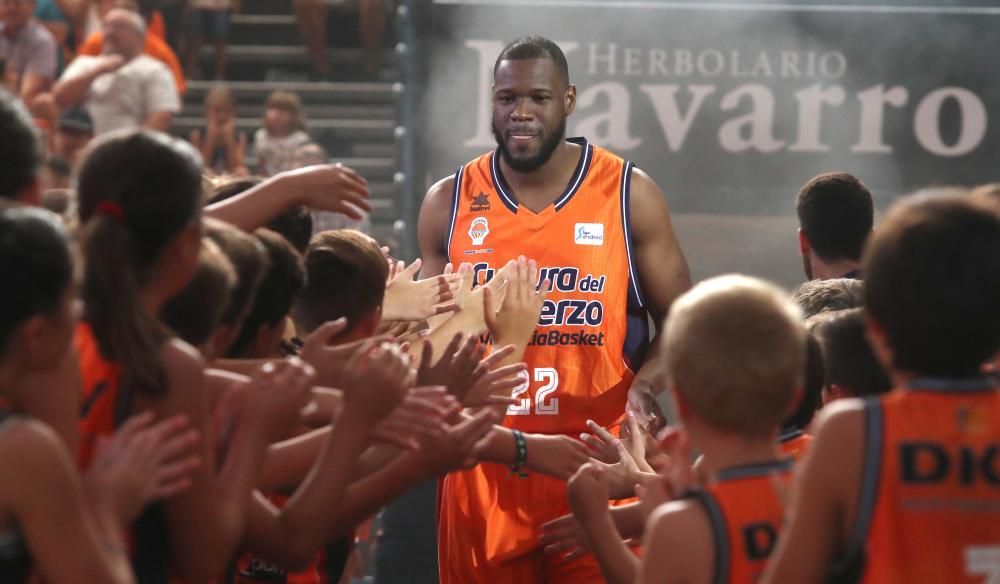 Así fue la presentación del Valencia Basket