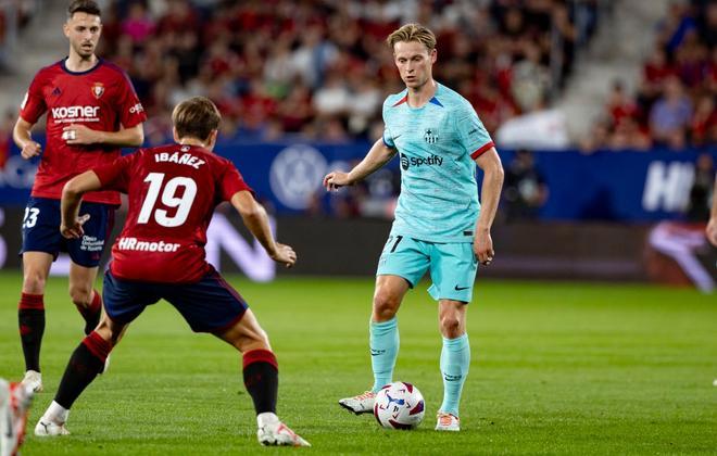 Las mejores imágenes del Osasuna - Barça