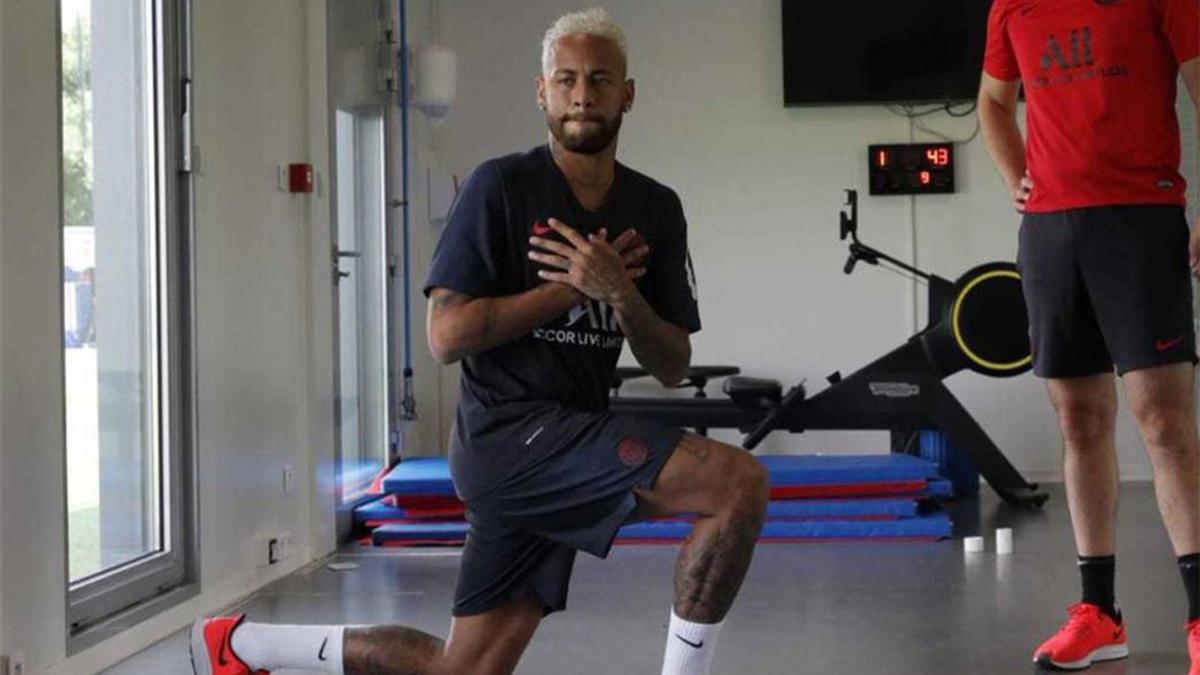 Neymar no entra en la primera lista del PSG