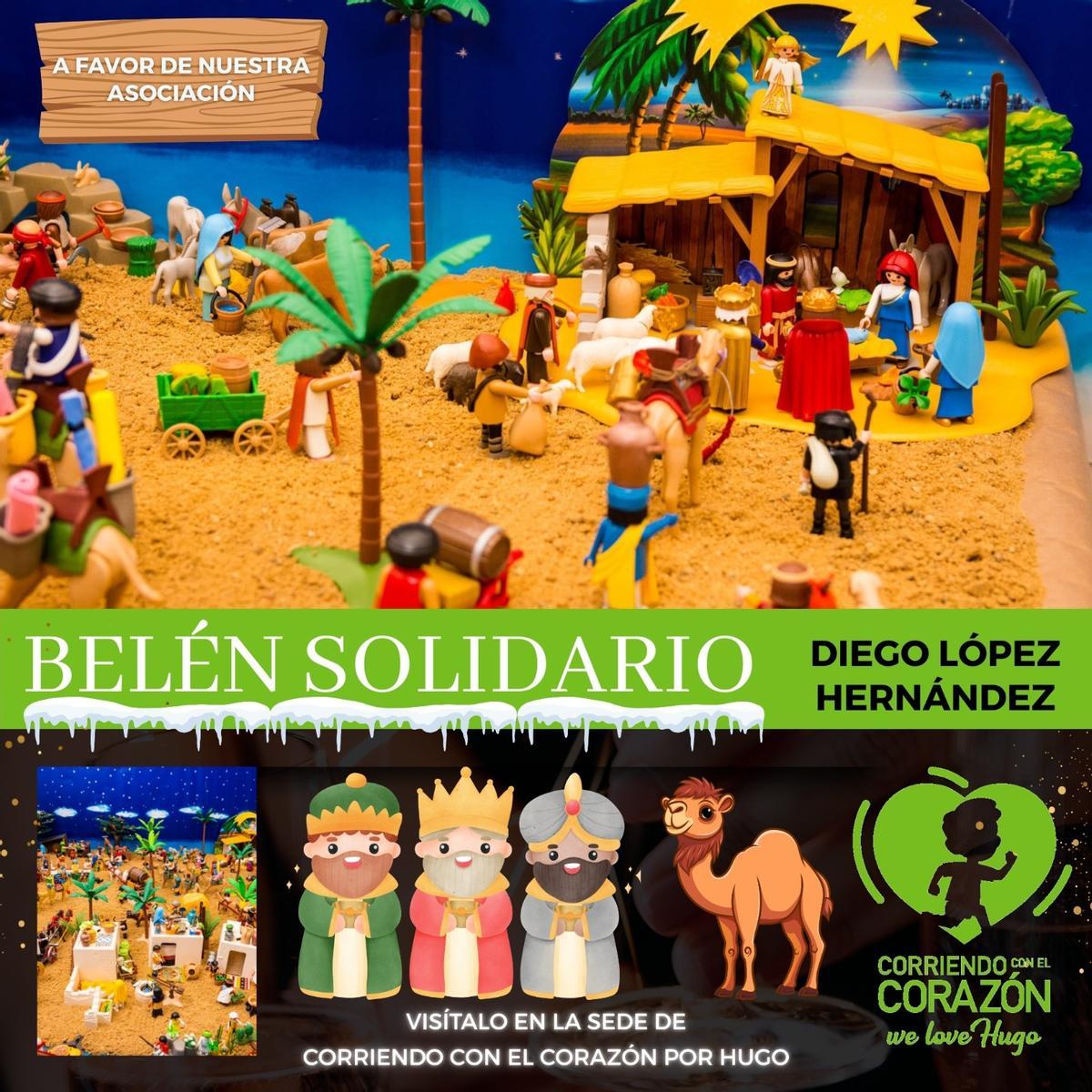 Cartel del belén solidario